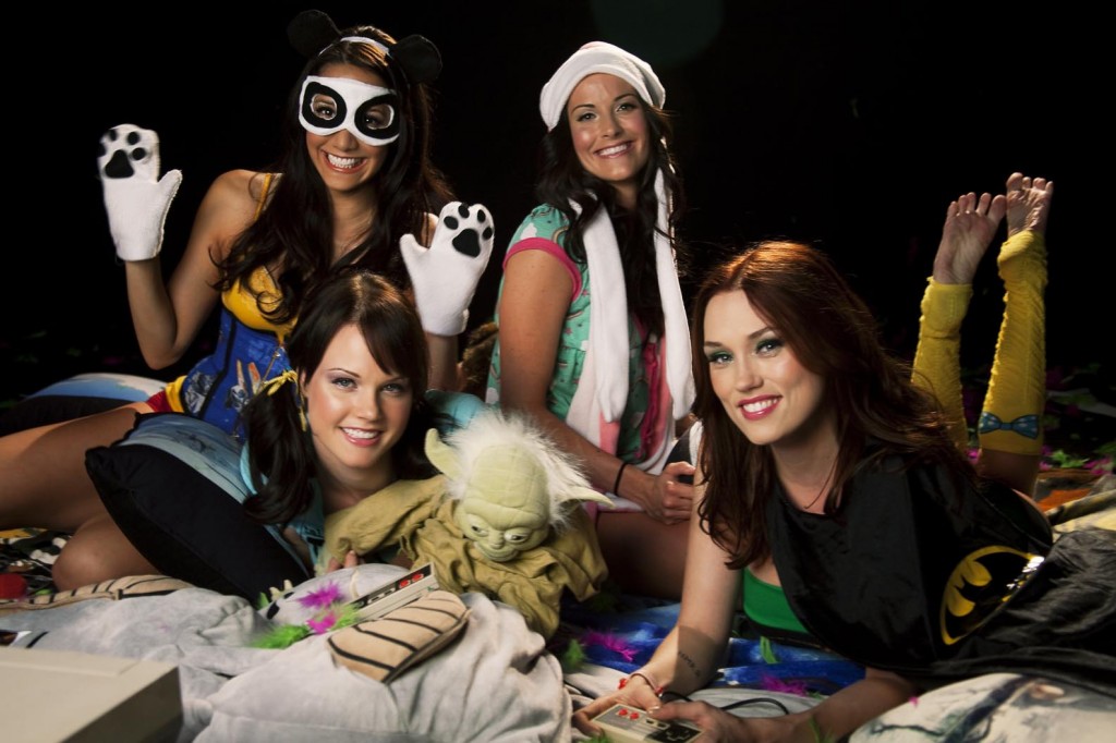 Milynn Sarley, Michele Boyd, Clare Grant, Rileah Vanderbilt